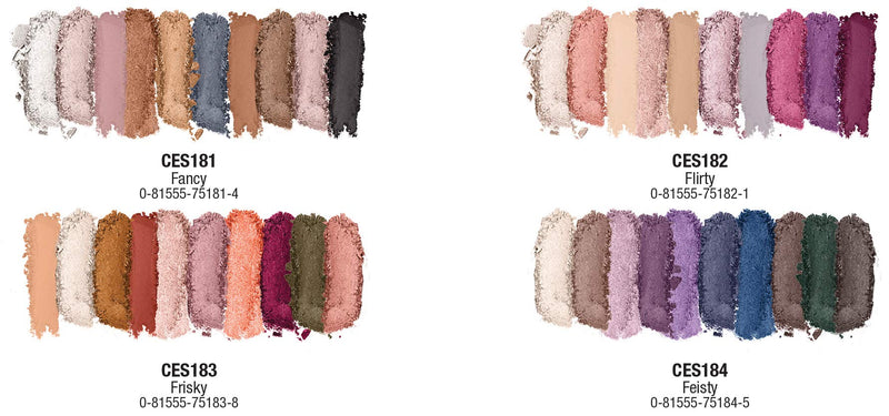 L.A. Colors Personality Eyeshadow Palettes 4 Choices!! (CES184 FEISTY) - BeesActive Australia