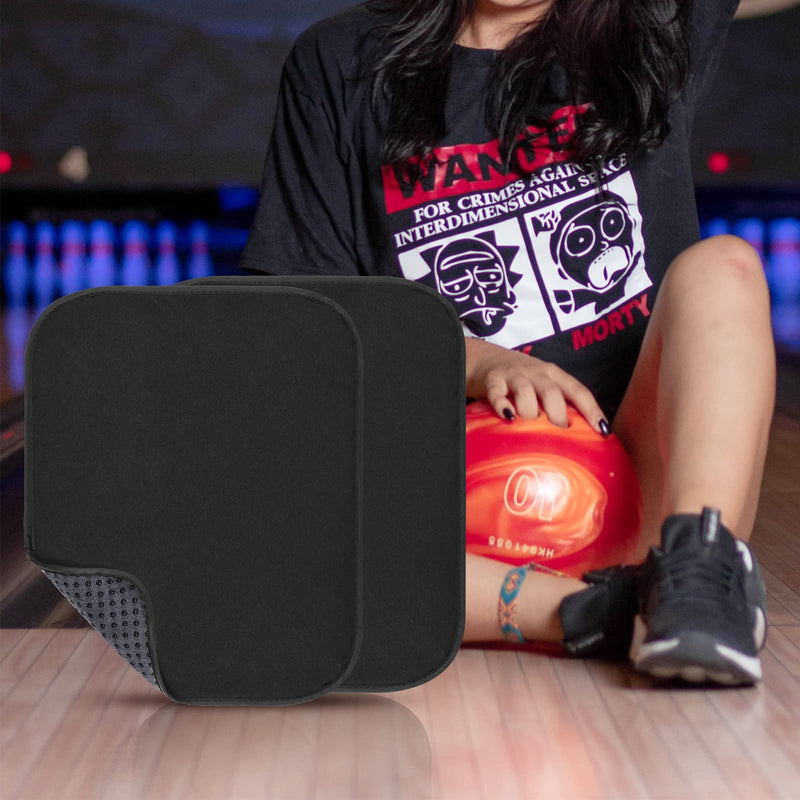 Cosmos 2 Pcs Bowling Ball Cleaner Towel Microfiber Bowling Soft Pad Bowling Accessories, Shammy Bowling Ball Cleaner for Dirt and Oil Cleaning - BeesActive Australia