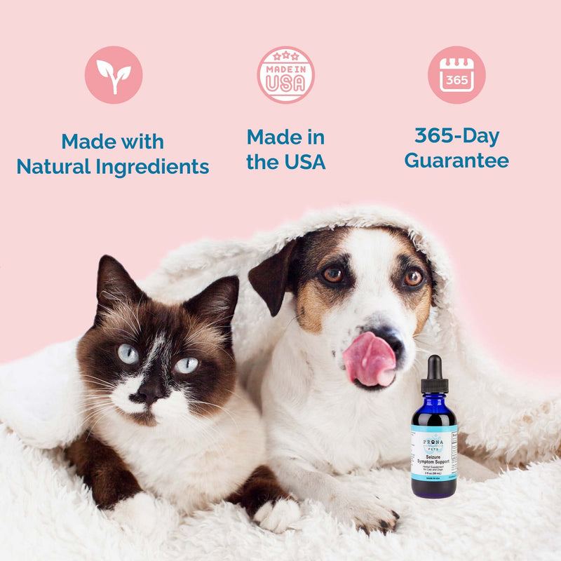 S Support by Prana Pets Naturally Relieves Seizures in Dogs and Cats | Herbal Formula Safely Aids in Reducing Anxiety, Seizures, and Helps Support Brain and Nervous System Function 1 Pack - BeesActive Australia