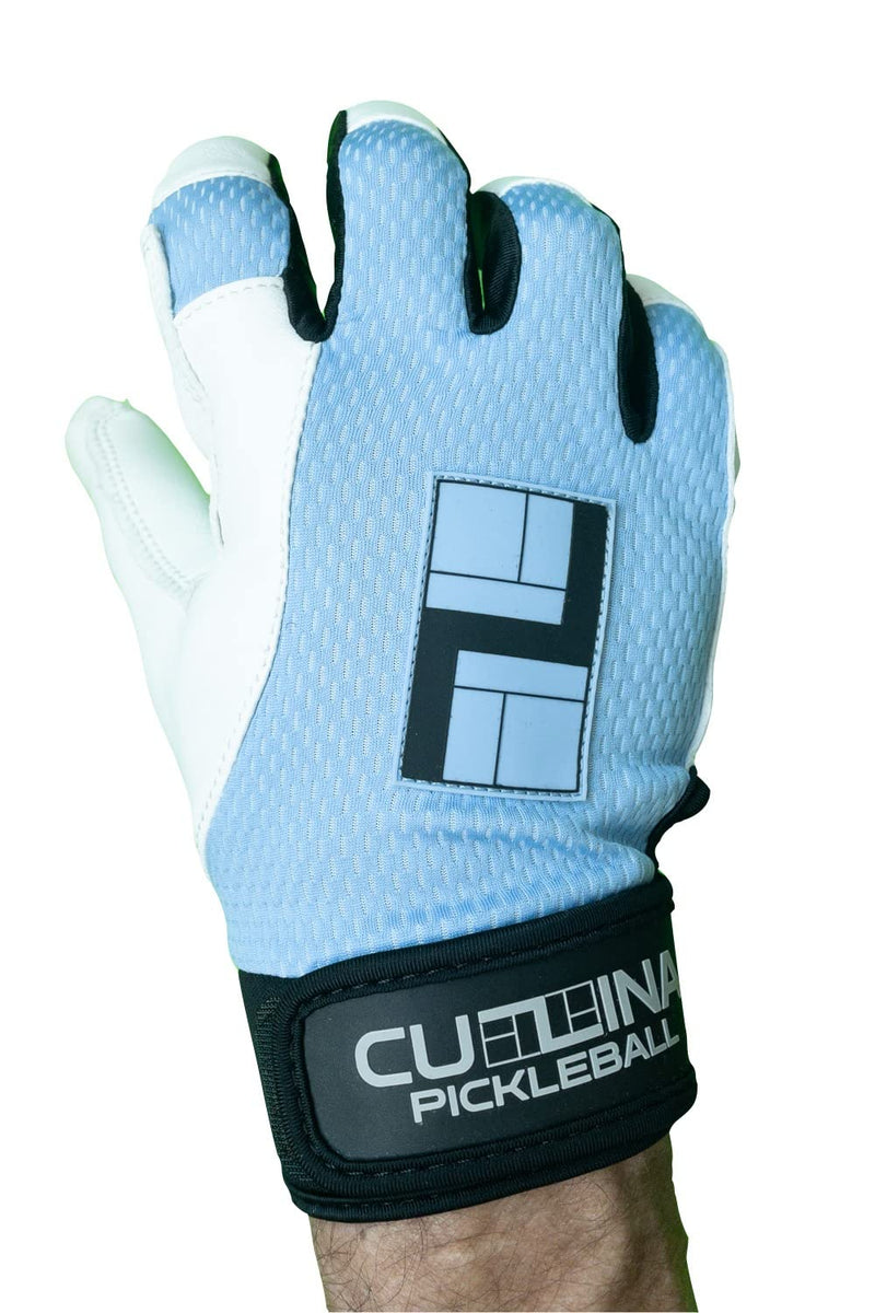 CUZINA HexPro Pickleball Racquetball Glove Steel Gray / White Large Left - BeesActive Australia
