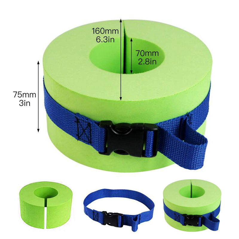 Firlar Foam Swim Aquatic Cuffs, Exercise Cuffs, Paired Water Aerobics Equipment Float Ring Fitness Exercise Set, Workout Ankles Arms Legs Belts with Quick Release for Swim Fitness Training - BeesActive Australia