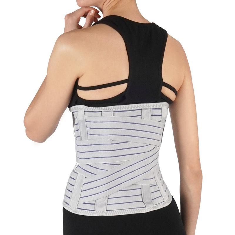 Soles Lumbar Back Brace Lumbosacral Back Support - Adjustable, Breathable Corset - Unisex - Reduces Back Pain, Supports Core Strength - Comfortable Design medium/large/x large/xx large Medium / Large / X Large / XX Large - BeesActive Australia