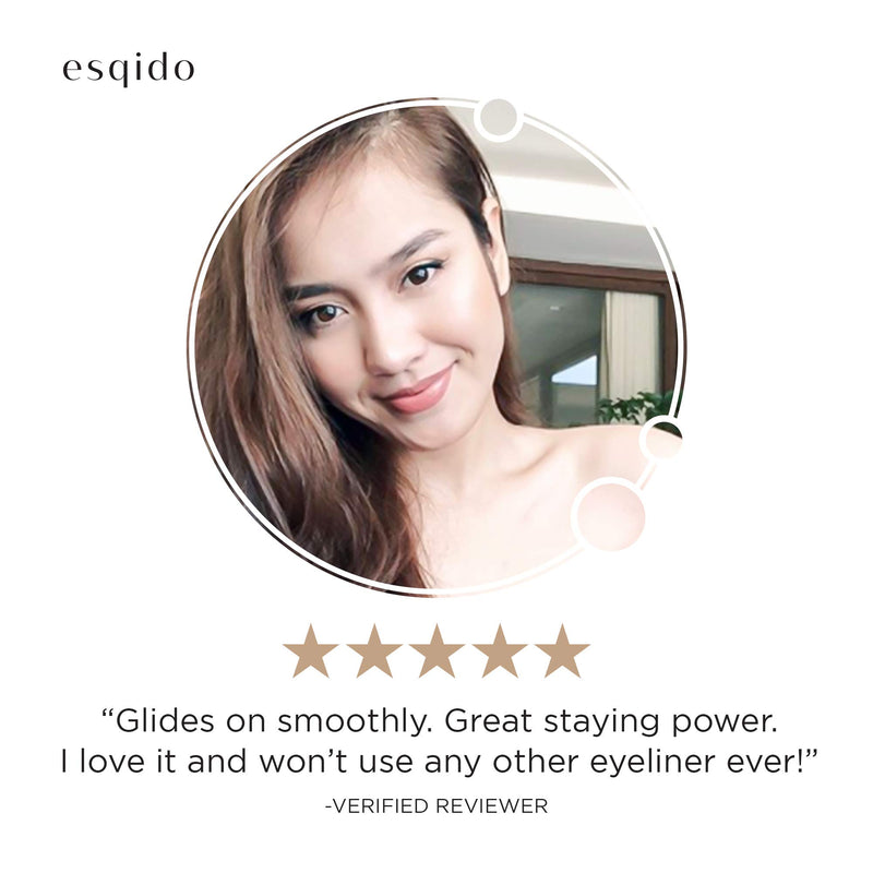 ESQIDO: Gel Pencil Eyeliner - Water Resistant Black - BeesActive Australia