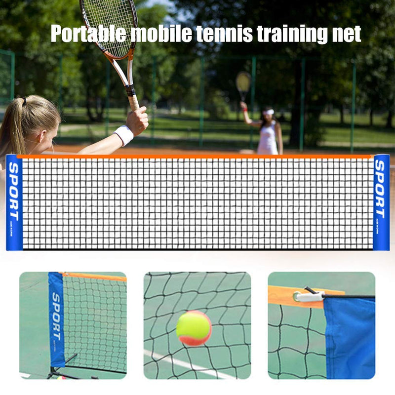 Portable Badminton Net for Tennis, Soccer Tennis, Pickleball, Kids Volleyball - Easy Setup Polyester Sports Net(Size:4.1m, Only Tennis Net) 4.1m - BeesActive Australia
