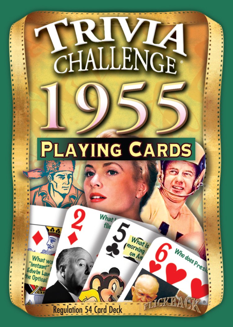 [AUSTRALIA] - Flickback 1955 Trivia Playing Cards: 65th Birthday 