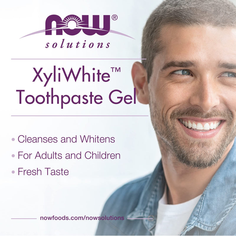 NOW Xyliwhite Refreshmint Toothpaste Gel 181 g (Pack of 1) - BeesActive Australia