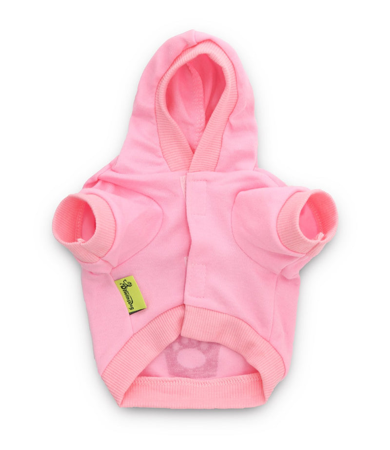DroolingDog Dog Princess Shirts Pet Dog Clothes Dog Hoodie for Small Dogs Large (8.8lb-13.2lb) Pink - BeesActive Australia