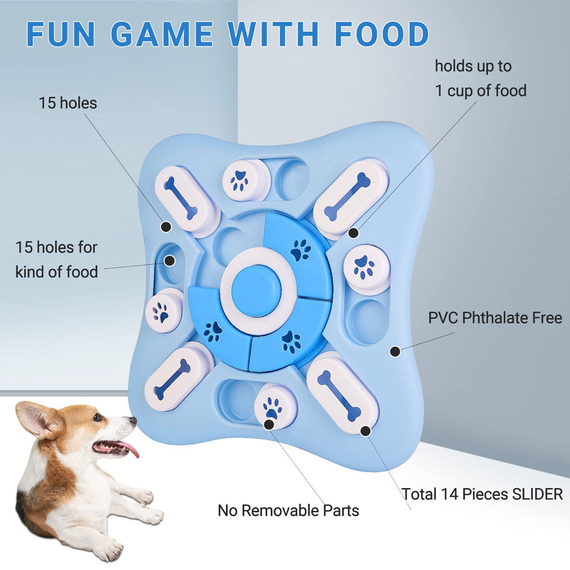 Dog Puzzle Toys,Dog Treat Puzzle,Dogs Food Puzzle Feeder Toys for IQ Training ,Interactive Dog Toys, Mental Enrichment - BeesActive Australia