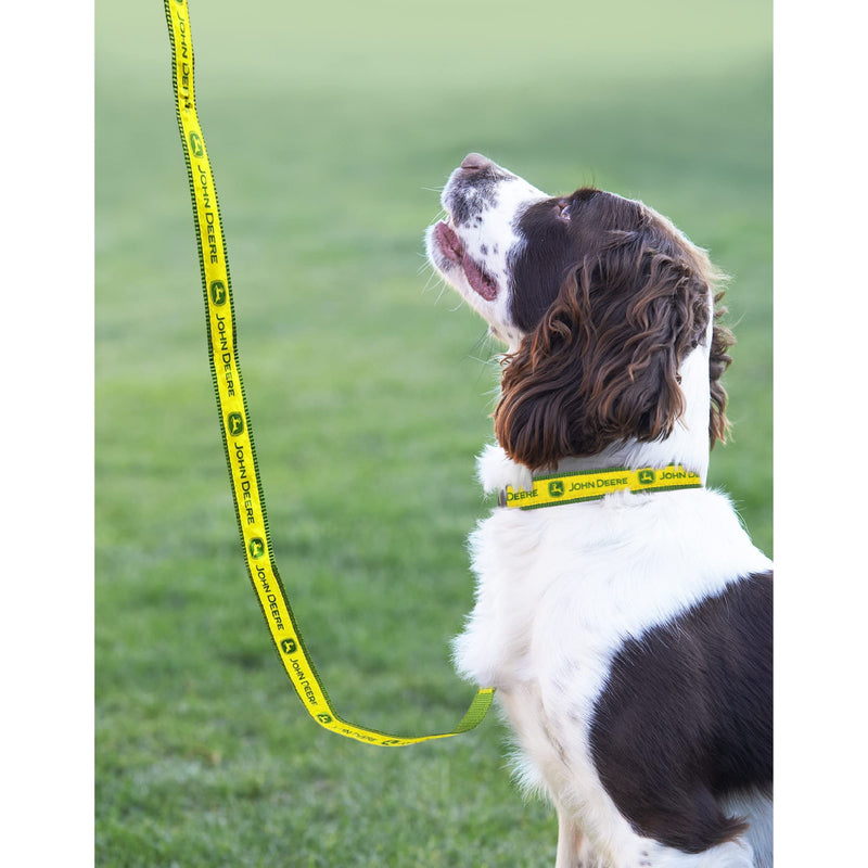John Deere Pet Leashes and Collars Green Medium - BeesActive Australia