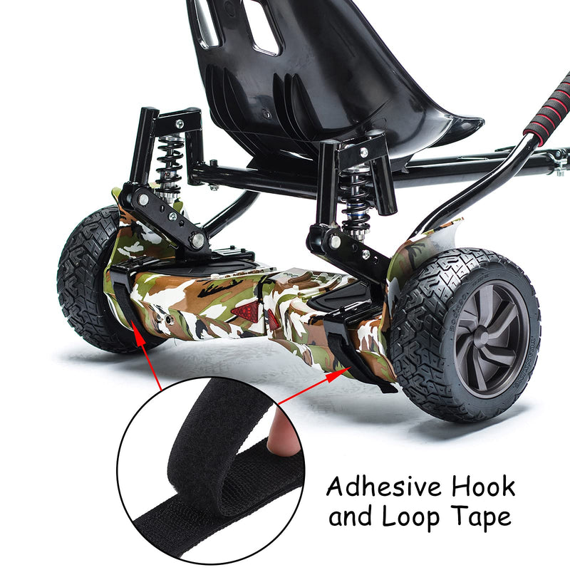 Aodaer 8 Pack Adjustable Hoverboard Straps Hoverboard Replacement Straps Hoverboard Kart Accessories Seat Attachment Straps Fastening Hoverboard Cable for Hoverkart Accessories Balance Scooter - BeesActive Australia
