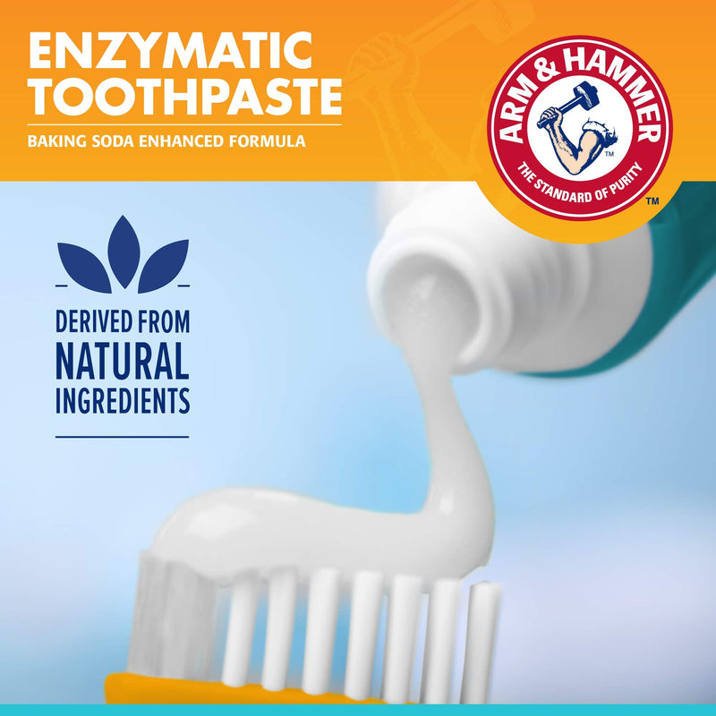 Arm and Hammer Fresh Breath Dental Kit for Pets - Pet Toothbrush and Pet Toothpaste with Baking Soda - Oral Care Dental Kit for Cat and Dog Teeth Cleaning - Toothbrushing Kit for Pets Dogs - Chicken Flavor 1 Pack - BeesActive Australia