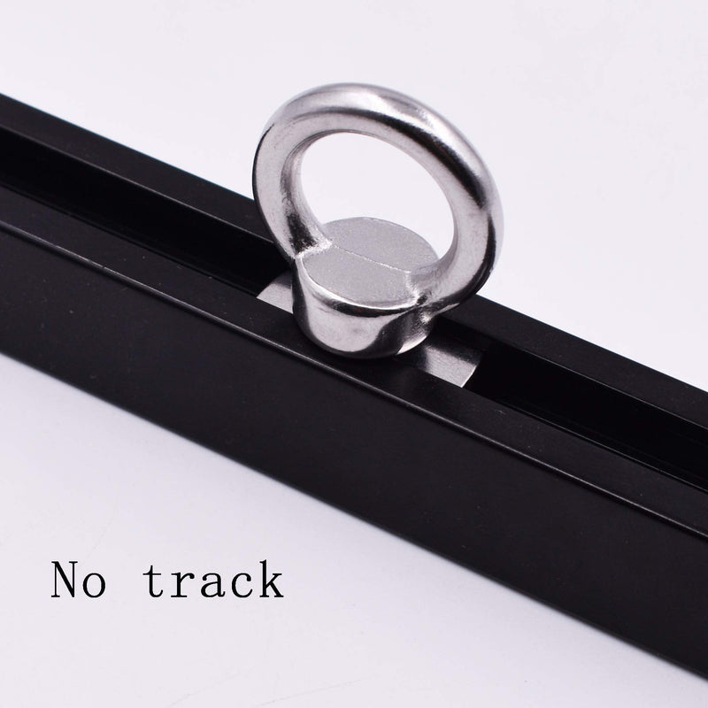 YYST Kayak Track Mount Tie Down Eyelet to Hold Your Bungee Cord or Ropes Up to 0.5" - No Track -Don't use for Anchoring 2 - BeesActive Australia