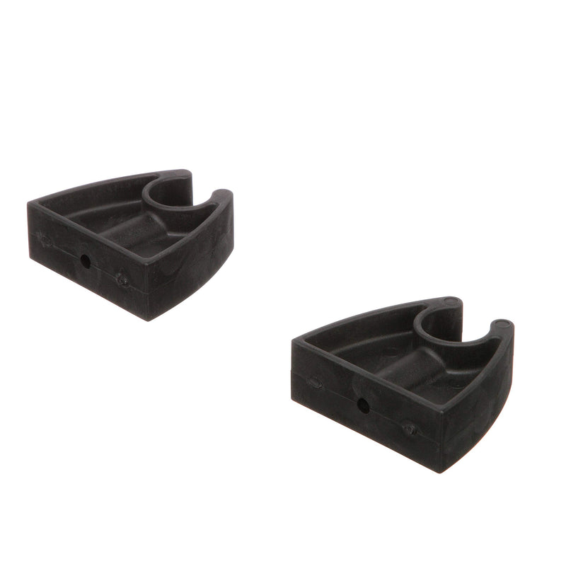 Attwood 7571L7 Pole Light Storage Clip, Holds ¾-Inch-Diameter Poles, 2 Inches L x 1 ½ Inches H, Black Plastic - BeesActive Australia