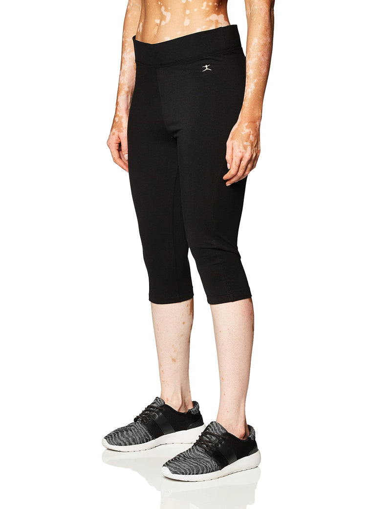 Danskin Women's Capri Legging Large Black - BeesActive Australia