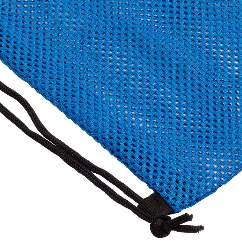 Mesh Drawstring String Backpack Bag with Inside Zipper Pocket for Toys, Sports Gym Gear, Clothes, Backpacking, Camping Gear, Beach, Swimming, Diving, Travel, Laundry (Black) Black - BeesActive Australia