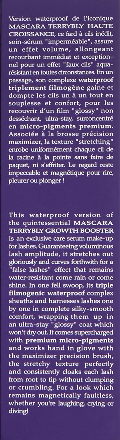 By Terry Terrybly Waterproof Mascara | Full-Volume, Intensely Pigmented and Clump-Resistant | 8ml (0.28 fl oz) - BeesActive Australia