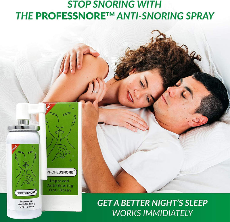 Snore Solutions Anti Snoring Stop Relief Spray ProfesSnore (1.69 Fl Oz (Pack of 1)) 50 ml (Pack of 1) - BeesActive Australia