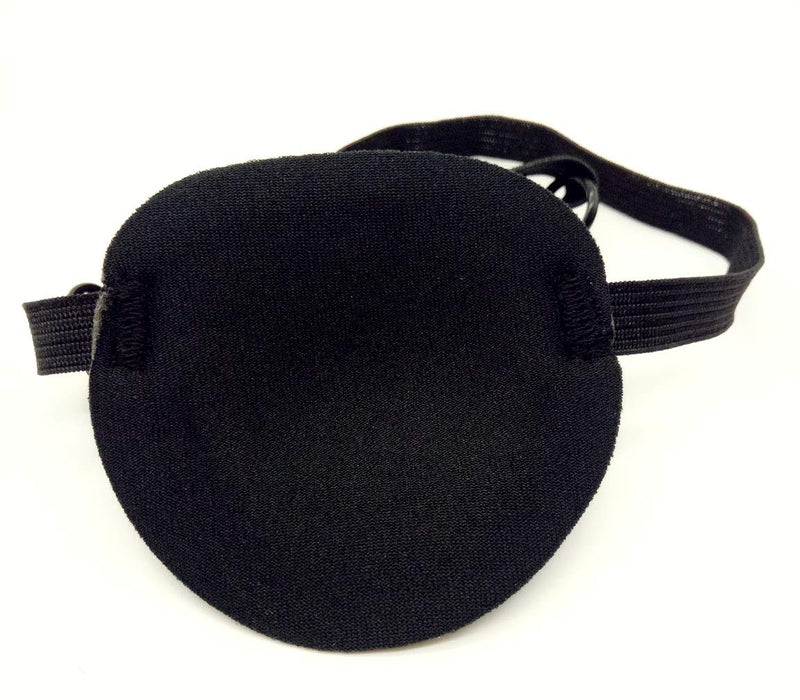 Dzrige Adult Kids Black Adjustable Pirate Eye Patch Single Eye Mask for Amblyopia Lazy Eye Patches (3Pcs) - BeesActive Australia