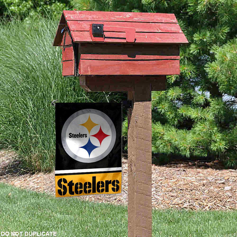 WinCraft Pittsburgh Steelers Double Sided Garden Flag - BeesActive Australia