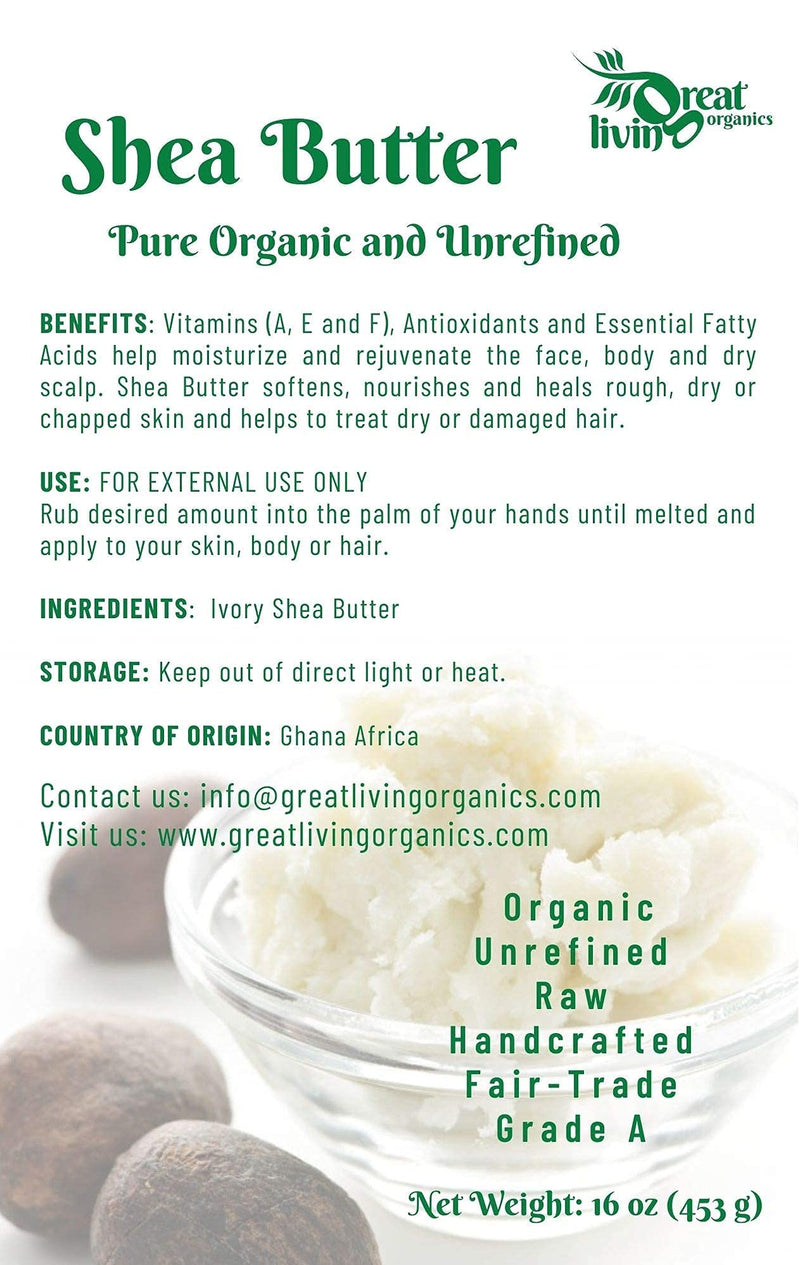 Pure, Organic and Unrefined Ivory Shea Butter - BeesActive Australia