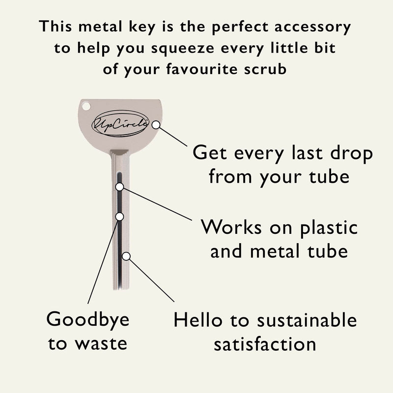 UpCircle Tube Squeezer Key - Plastic-Free + Metal Perfect Way to Get Every Last Drop - Sustainable Bathroom Accessory - BeesActive Australia