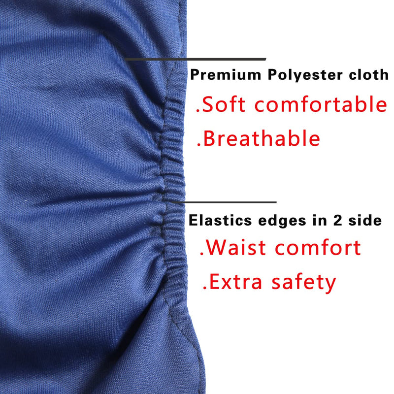 JoyDaog Reusable Belly Bands for Dogs,5 Pack Premium Washable Dog Diapers Male Puppy Nappies Wrap Medium (Pack of 5) 5 Fashion Colors - BeesActive Australia