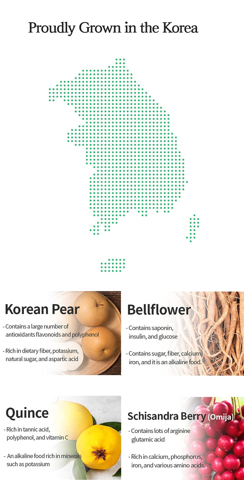 SAMSIDAE Korean Bellflower Root Extract, Pear and Quince (10g X 30 Stick Pouches). Good Source of Fiber, Potassium, Magnesium, Vitamin C&K. Men, Women and All Ages. - BeesActive Australia