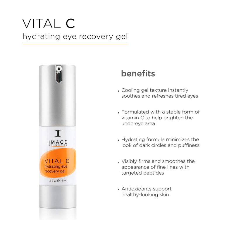 Image Vital C Hydrating Eye Recovery Gel, 0.5 Fl Oz - BeesActive Australia