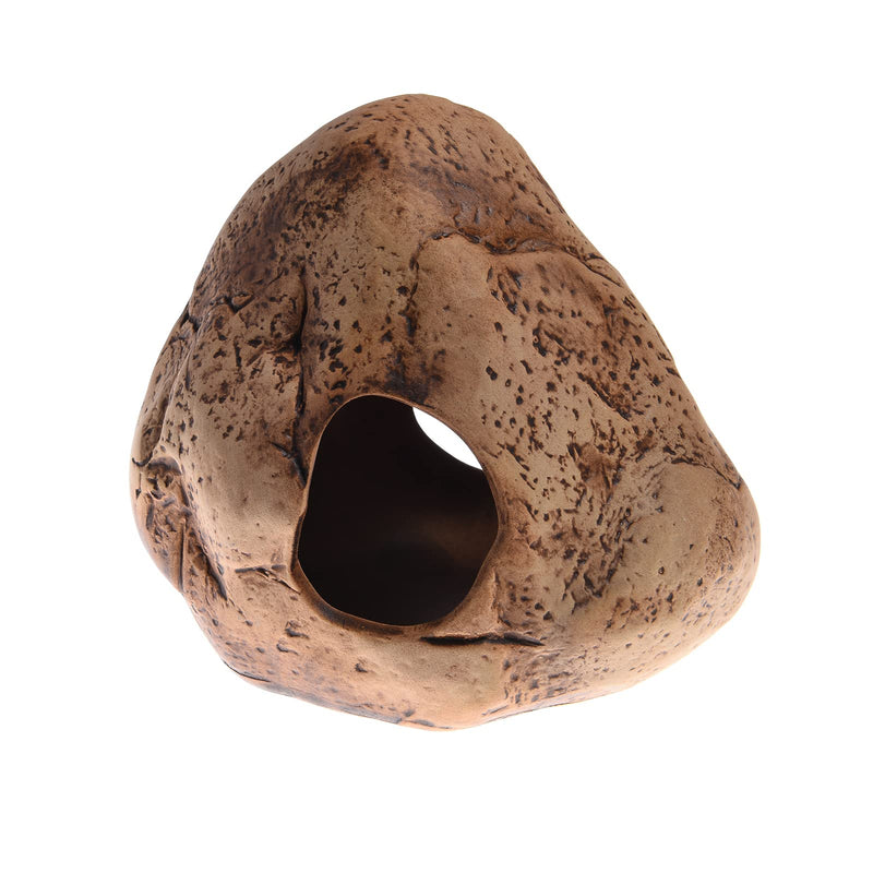 Aquarium Decoration Hideaway Rock Cave for Betta Shrimp Cichlid Hiding Breeding Spawning (Smooth Boulder L) Smooth Boulder L - BeesActive Australia