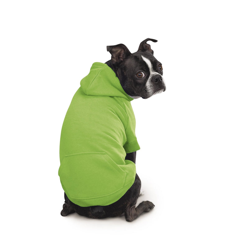 Zack & Zoey Basic Hoodie for Dogs Parrot Green M (Neck: 13", Girth: 22", Back: 16") - BeesActive Australia