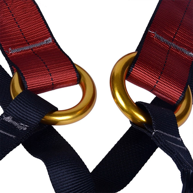 [AUSTRALIA] - Dometool Kids' Full Body Harness, Outdoor Kids Safety Harness Climbing Equipment Waist Solid Safety Belt Fit 6-14 Years Old 
