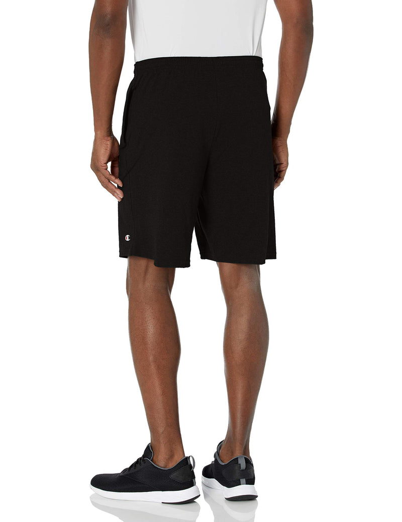 [AUSTRALIA] - Champion Men's Jersey Short With Pockets 1 Black Large 