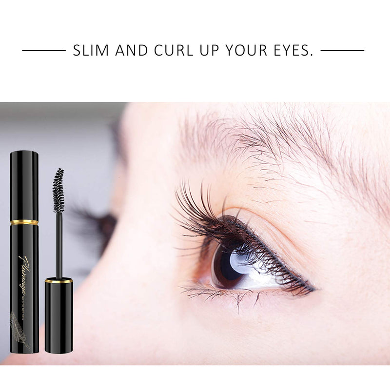 SIAMHOO 4D Silk Fiber Lash Mascara Waterproof,Lengthen Eyelashes,Intense Length,Not Sticky,Voluminous Eyelashes,Voluminous Eyelashes,Easy To Remove,Long-Lasting, (Pack of 2) - BeesActive Australia