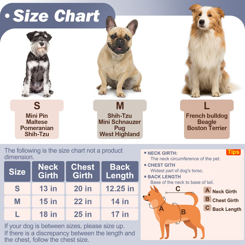 BEAUTYZOO Warm Dog Jacket Reversible British Style Plaid Dog Vest Windproof Winter Dog Coat Fleece Lining Dog Apparel Dog Jacket for Small Medium Large Dogs Medium (Pack of 1) Red - BeesActive Australia