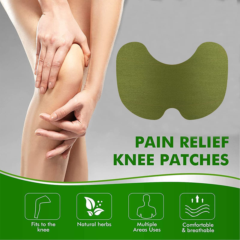 MQ Pain Relief Patches, Knee Pain Relief Plasters, Knee Pain Paste Wormwood Sticker,12PCS Pain Relieving for Neck/Knee/Muscles Joints Pain - BeesActive Australia