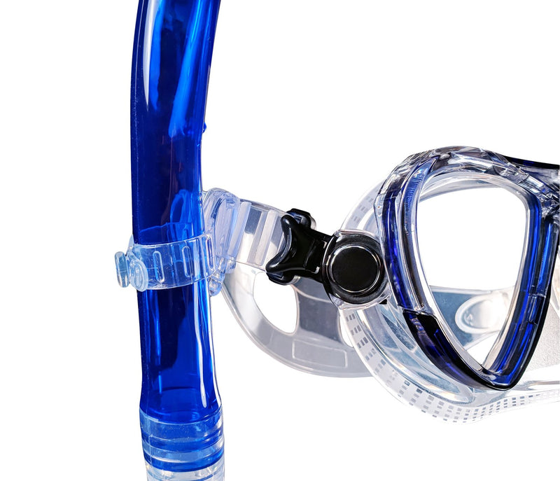 [AUSTRALIA] - Tilos Soft Hypoallergenic Silicone Snorkel Keeper for Snorkeling and Scuba Diving Clear 