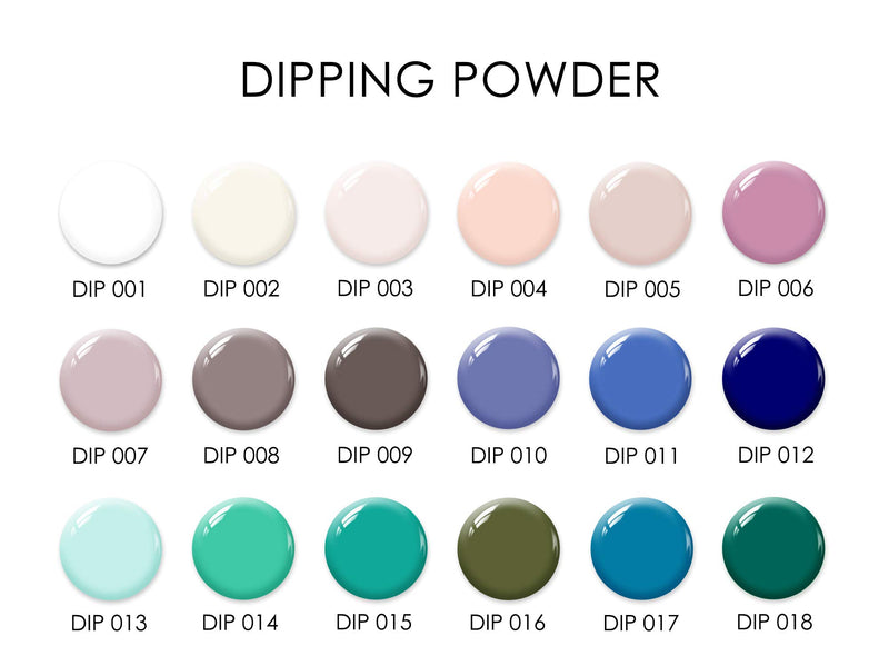 Blue Dipping Powder 1 Ounce (Added Vitamins) I.B.N Nail Dip Acrylic Powder, Light Weight and Firm, No Need UV LED Lamp Cured (DIP 017) DIP 017 - BeesActive Australia