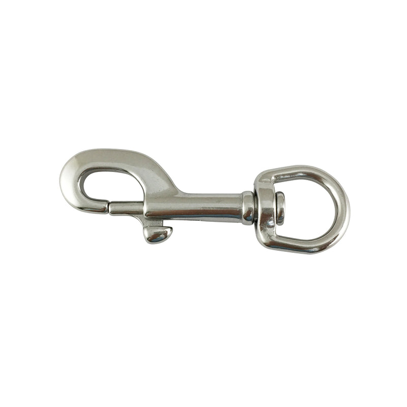 [AUSTRALIA] - Proteus Marine Grade Clip Stainless Steel Swivel Eye Bolt Snap, 3/8, 1/2, 3/4, 1, 1-1/4 inch, Pack of 5 3/4"(19mm) 