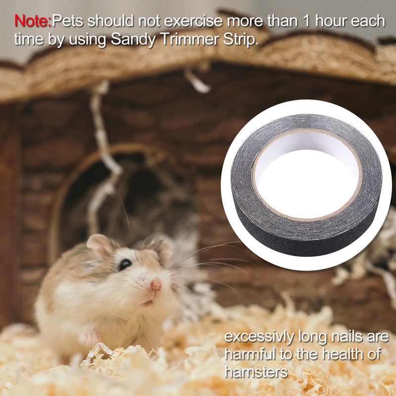 2 Pack MELIFE Sandy Track 16.4 Ft Anti Slip Traction Tape for Small Pet Exercise Wheel, Hamster Running Wheel, Flying Saucer Exercise Wheel for Prairie Dog Squirrel Chinchilla Guinea Pig - BeesActive Australia