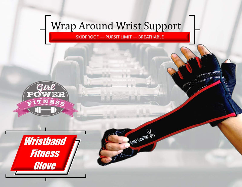 RedFox Workout Glove for Women with Wrap Around Wrist Support and HoneycombX Grip for Gym, Workouts, Exercise, Fitness, Training, & Weightlifting Made with Micro Fibers and Spandex X-Large - BeesActive Australia