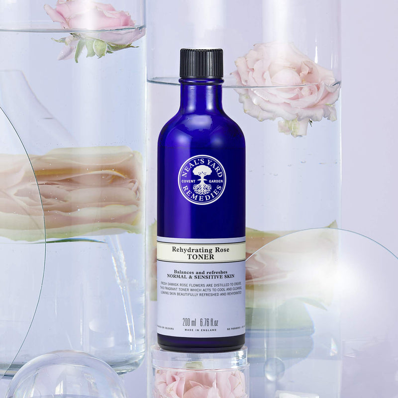 Neal's Yard Remedies Award Winning Rehydrating Rose Toner | Refreshes & Balances Skin | 200 ml 200 ml (Pack of 1) - BeesActive Australia