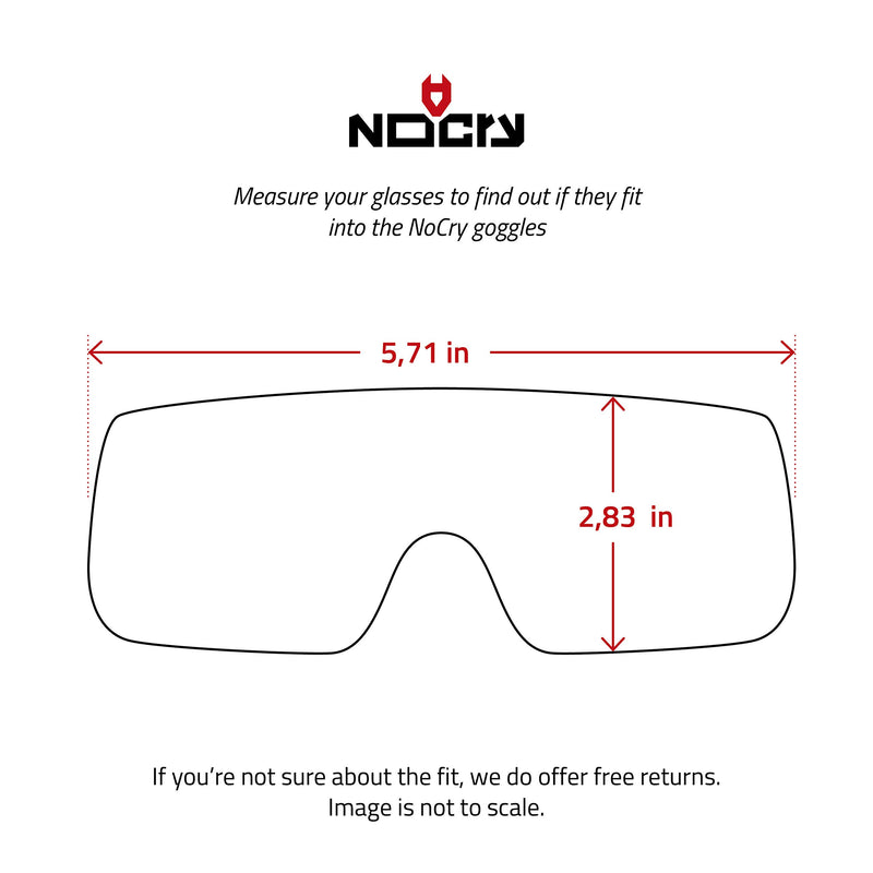 NoCry Protective Vented Safety Goggles with Anti-Fog Coating, Clear Scratch-Resistant Lenses, Universal OTG Fit, an Adjustable Headband, ANSI Z87.1 Rating, and UV Protection - BeesActive Australia