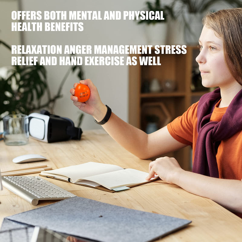 KDG Motivational Stress Balls(20 Pack) for Kids and Adults,Stress Relief Balls with Quetos to Relieve Anxiety and Manage Anger as Gift 20 Pack - BeesActive Australia