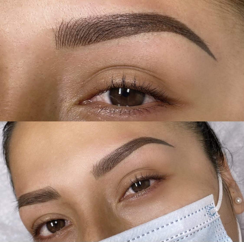 M Brow Semi Cream Pigment By Mellie Microblading - For Eyebrows/Brows Manual & Machine Use - Medical Grade - No Mixing - For Professionals Only -15ml (CHOCOLATE) CHOCOLATE - BeesActive Australia