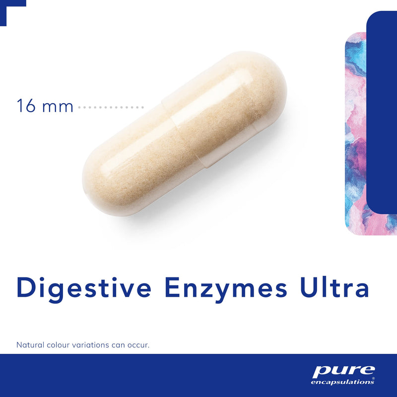 Pure Encapsulations - Digestive Enzymes Ultra - Broad Spectrum Vegetarian Digestive Enzymes - 90 Capsules - BeesActive Australia