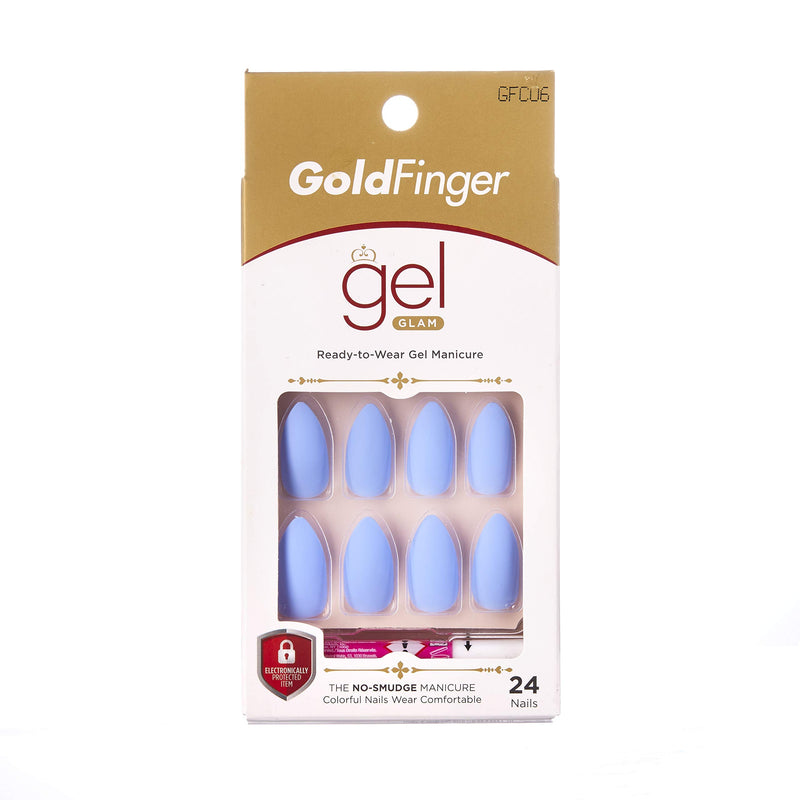 Gold Finger Gel Glam Ready-to-Wear Nails (2 PACK) 2 PACK - BeesActive Australia