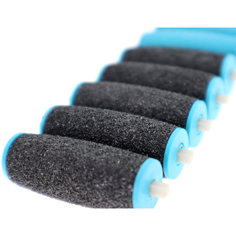 LULUKO 8PCsCallus Remover Refills Roller Replacement Heads Compatible with Electronic Footfile 3Regular Coarse 5Extra Coarse(35blue) - BeesActive Australia