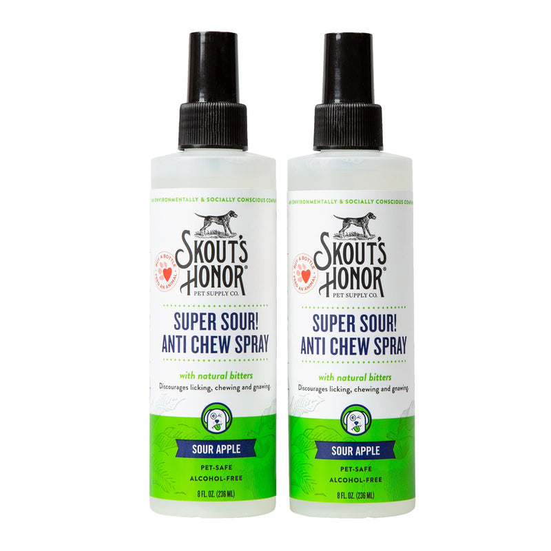 SKOUT'S HONOR, Super Sour Anti-Chew Spray, 8 Ounce - BeesActive Australia