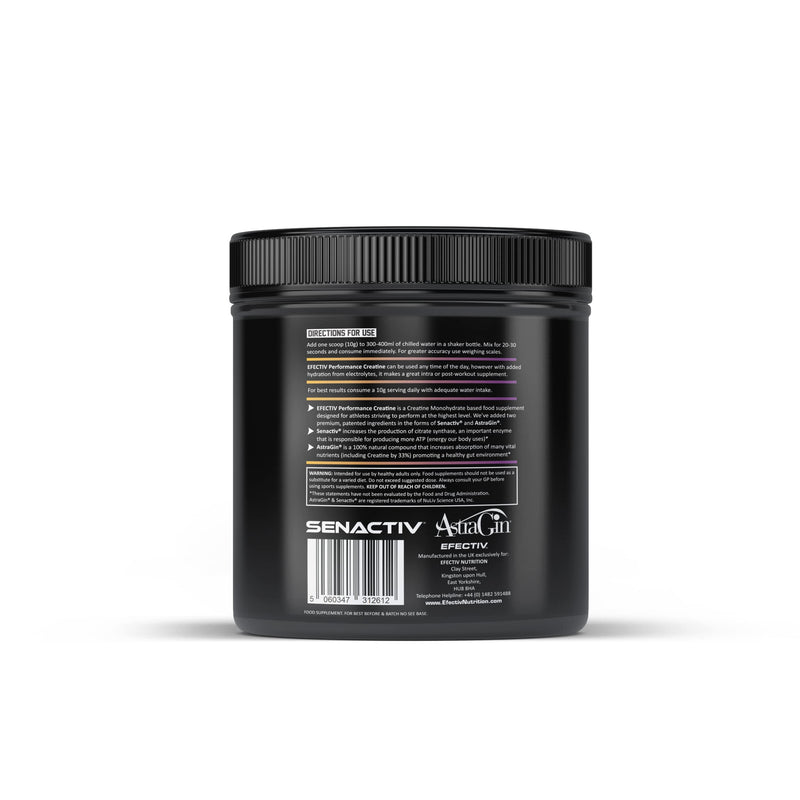 Efectiv Performance Creatine - 5grams Creatine Monohydrate - Added Electrolytes - Increased Absorption - Produces Increased Levels of ATP - 30 Servings - 300 Grams (Mango & Passionfruit) Mango & Passionfruit - BeesActive Australia