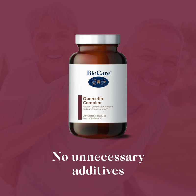 BioCare Quercetin Complex | with Quercetin, Bromelain, Vitamin C & Nettle Leaf Extract - 90 Capsules - BeesActive Australia